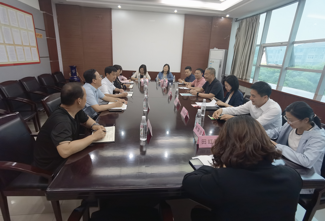 省农业农村厅科技处来我院调研指导